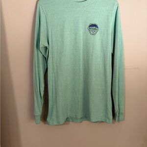 Patagonia Light Green Long Sleeve Tee